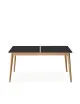 Table à manger fixe Paul DASRAS céramique bois chêne ou noyer - 10 finitions 17 tailles