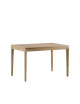 Table à manger fixe Buzz Dasras bois chêne ou noyer - 10 finitions 21 tailles