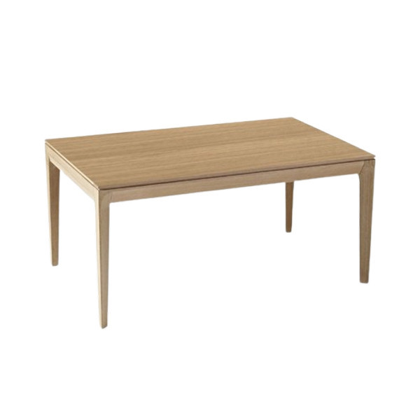 Table à manger fixe Buzz Dasras bois chêne ou noyer - 10 finitions 21 tailles