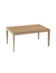 Table à manger fixe Buzz Dasras bois chêne ou noyer - 10 finitions 21 tailles