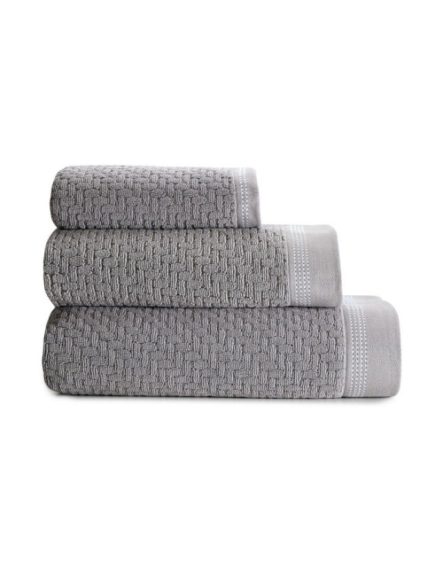 Serviette drap de douche Couture Le Jacquard français - 2 coloris