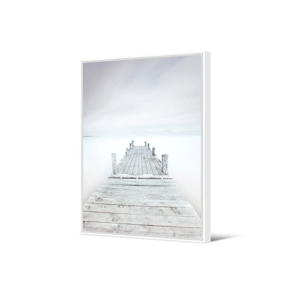 Toile encadrée Escape ponton Pôdevache 65x92.5cm