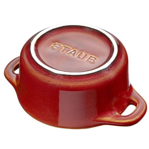 Mini cocotte ronde Staub en céramique 10cm - 7 coloris