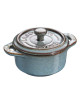Mini cocotte ronde Staub en céramique 10cm - 4 coloris