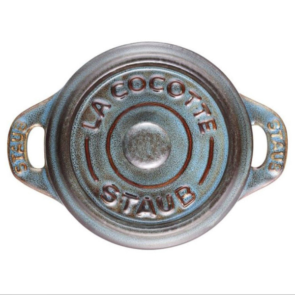 Mini cocotte ronde Staub en céramique 10cm - 4 coloris