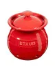 Pot à ail STAUB en céramique rouge cerise