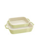 Ensemble de 2 plats à four Staub en céramique - 3 coloris