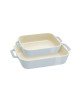 Ensemble de 2 plats à four Staub en céramique - 3 coloris