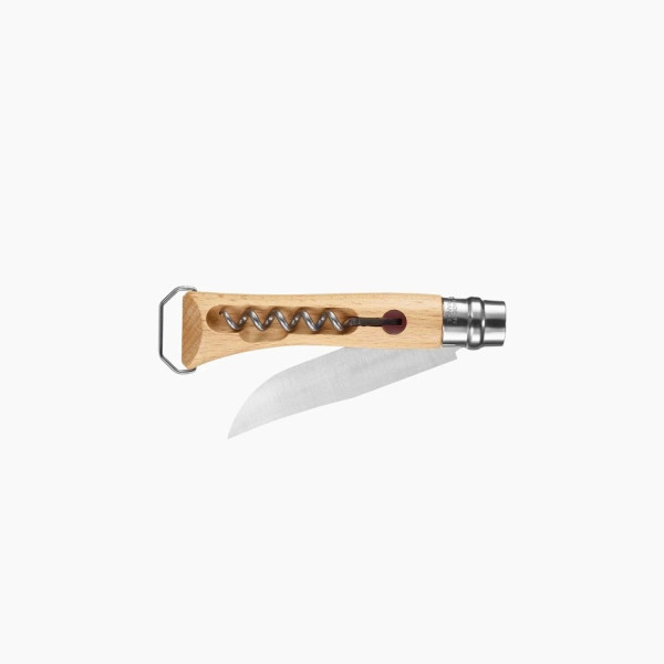 Couteau n°10 OPINEL tire bouchon et décapsuleur