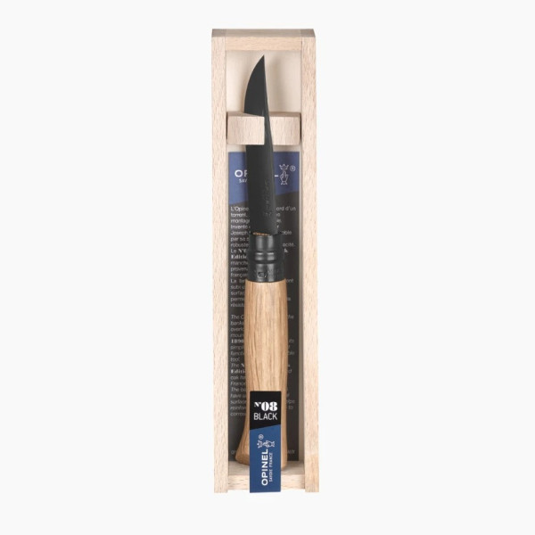 Couteau n°8 OPINEL Tradition Luxe Chène black Edition