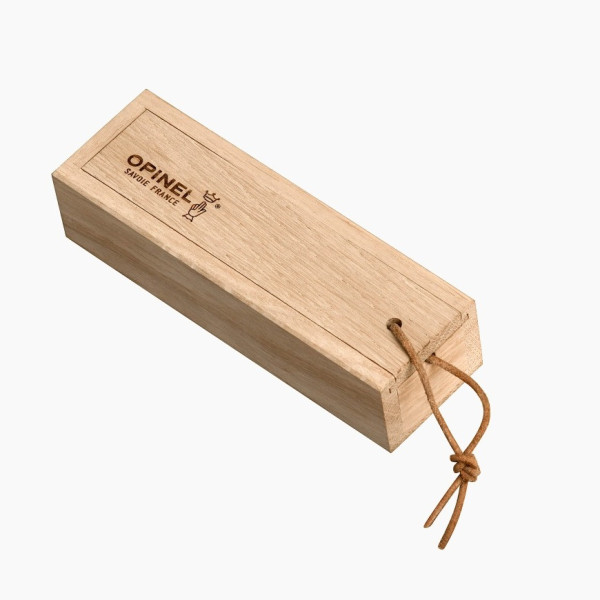 Couteau n°8 OPINEL Tradition Luxe Ellipse Ebène et aluminium