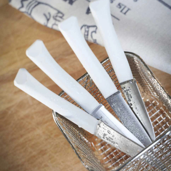 Coffret 4 couteaux OPINEL Bon appétit + polymère - 5 coloris