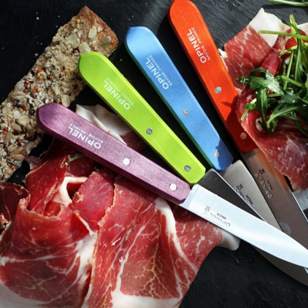 Coffret OPINEL de 4 couteaux d'office n°112 - 2 coloris