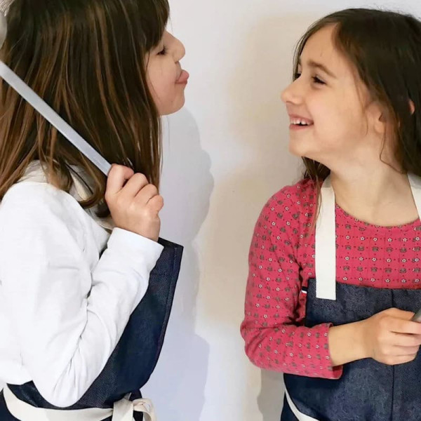 Tablier en polycoton Atelier TB pour enfants "Bambino" - 3 tailles
