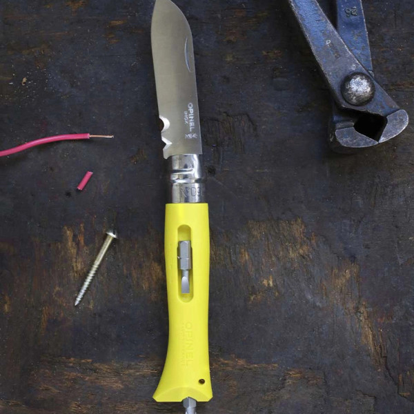 Couteau n°9 OPINEL Tradition Multifonctions Bricolage - 2 coloris