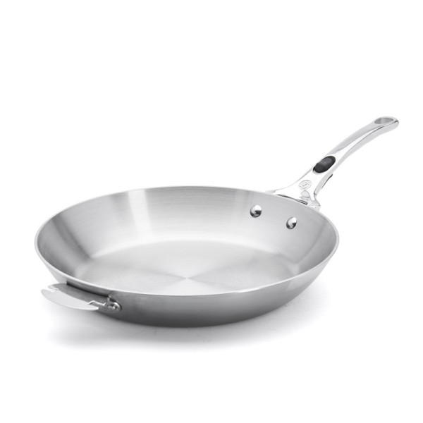 Poêle inox De Buyer Alchimy Loqy amovible - 4 tailles
