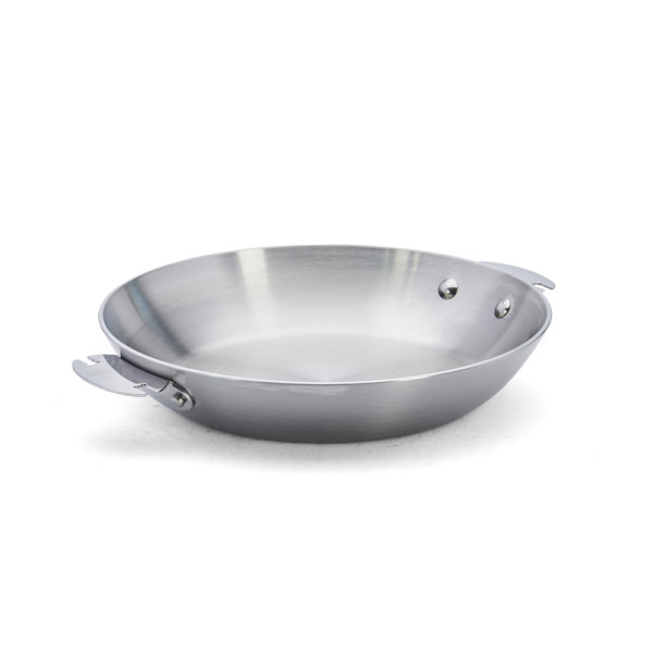 Poêle inox De Buyer Alchimy Loqy amovible - 4 tailles