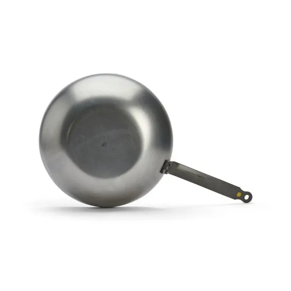 Wok bombé De Buyer Minéral B en acier - 4 tailles