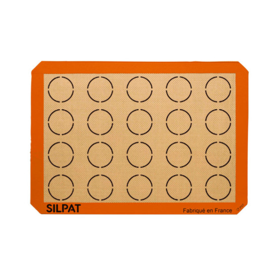 Toile tapis de cuisson spéciale macarons SILPAT en silicone 42x29.5cm
