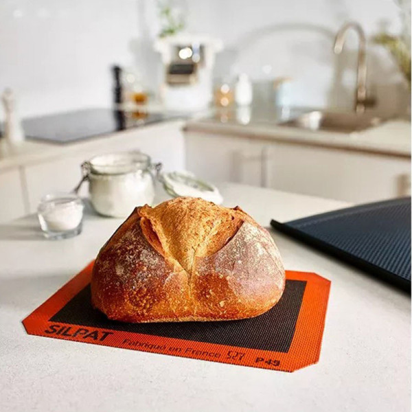 Toile tapis de cuisson boulangère ajourée SILPAT en silicone - 2 tailles