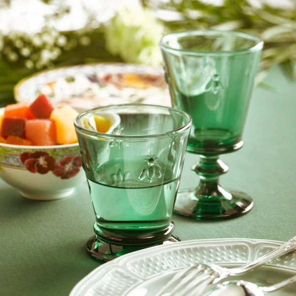 4 verres à vin Abeille La Rochère set de 4 coloris assortis