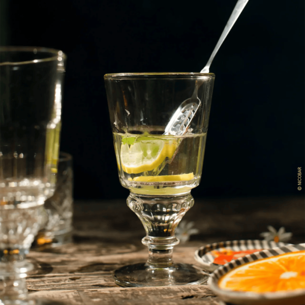 6 verres à absinthe La Rochère