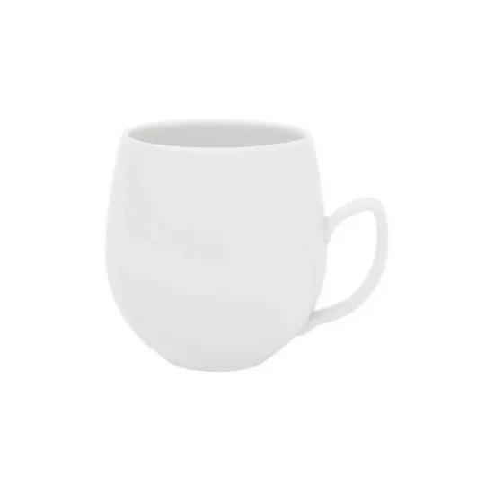 Mug à thé DEGRENNE Salam blanc en porcelaine