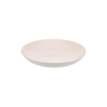 6 assiettes creuses calotte Modulo rose DEGRENNE 20cm