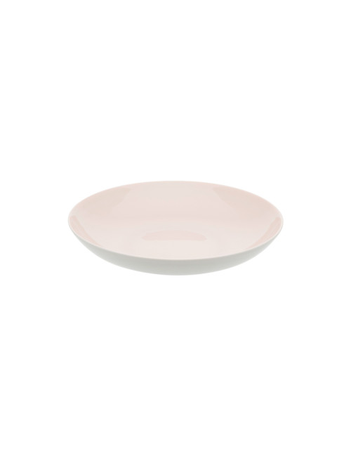 6 assiettes creuses calotte Modulo rose DEGRENNE 20cm