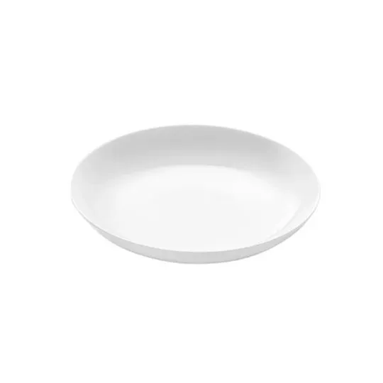 6 assiettes creuses Modulo blanc GUY DEGRENNE 20cm