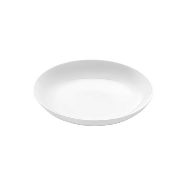 6 assiettes creuses Modulo blanc DEGRENNE 20cm