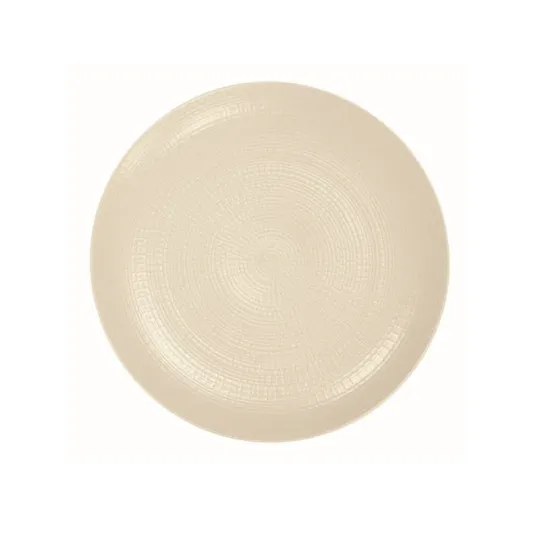 6 assiettes DEGRENNE Modulo nature Kaolin - 5 tailles