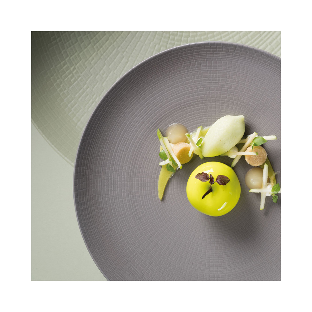 Modulo Guy 6 assiettes GUY DEGRENNE Modulo nature Terre d'Ombre - 5 tailles