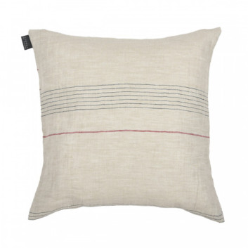 Coussin Lin grège Artiga carré 40x40cm