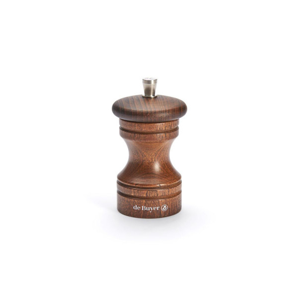 Moulin à poivre Paso De Buyer 10cm en bois - 4 coloris