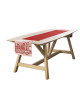 Chemin de table Festin coton Le Jacquard Français - 2 coloris
