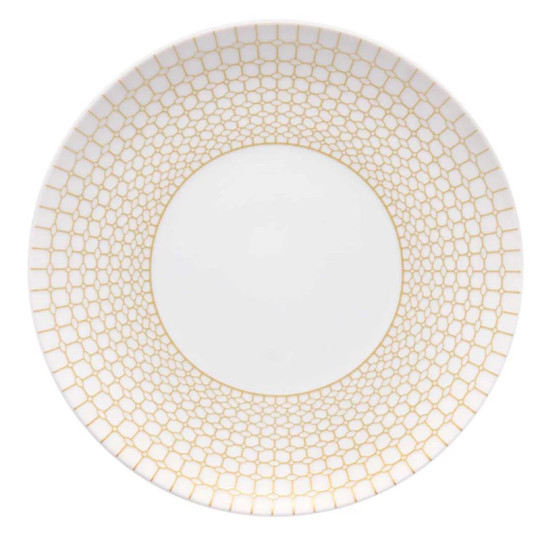 6 assiettes Couronne Degrenne en porcelaine - 6 tailles