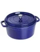 Cocotte en fonte STAUB ronde 22cm - 8 coloris