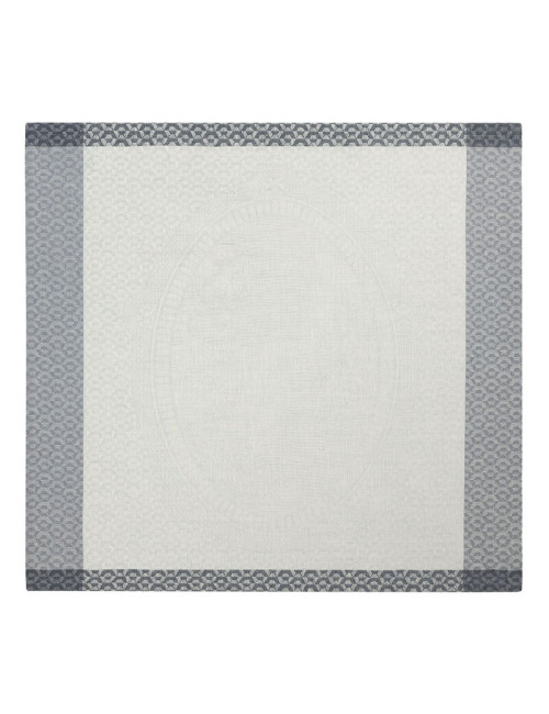 4 serviettes de table LE JACQUARD FRANCAIS Evasion Céleste Le Jacquard Français 58x58cm - 2 coloris
