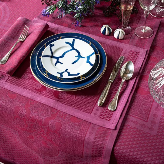4 sets de table Palais Vénitien coton Le Jacquard Français - 2 coloris