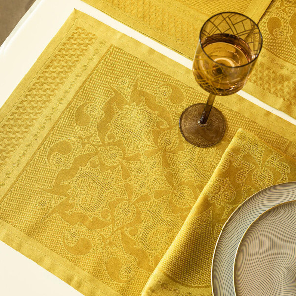 4 sets de table Palais Vénitien coton Le Jacquard Français - 3 coloris