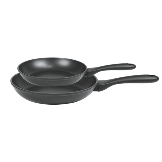 Set batterie Cristel Cookway 2 poêles fixes 24 28cm
