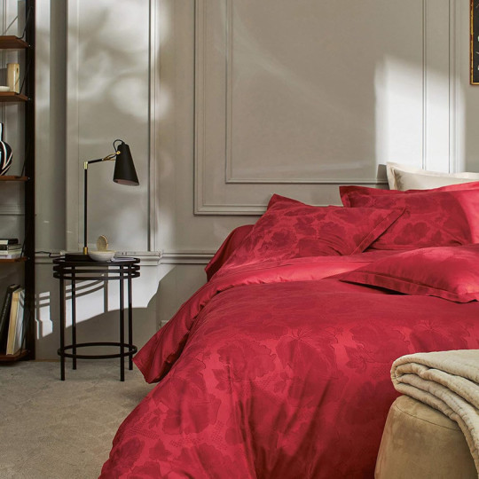 Housse de couette Reseda Rubis Blanc des vosges 240x220cm