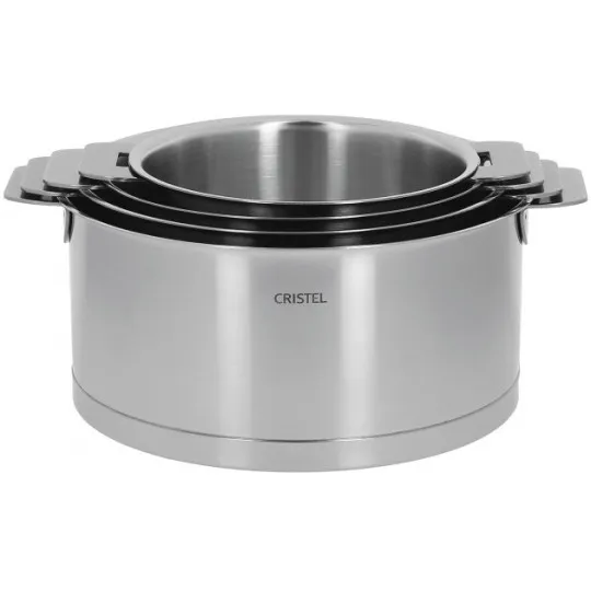 Batterie de 4 casseroles CRISTEL Casteline