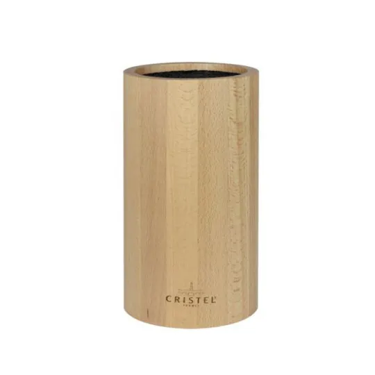 Bloc (vide) à couteaux CRISTEL en bois de hêtre