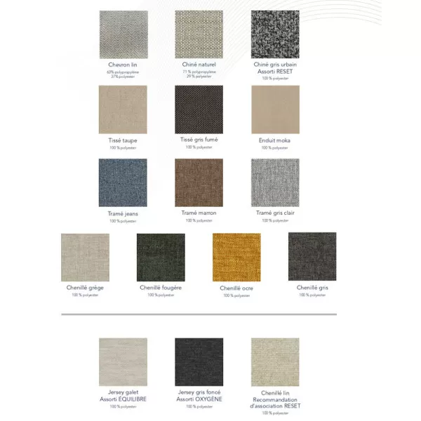 Tête de lit Bultex Telica - 3 tailles et 16 tissus