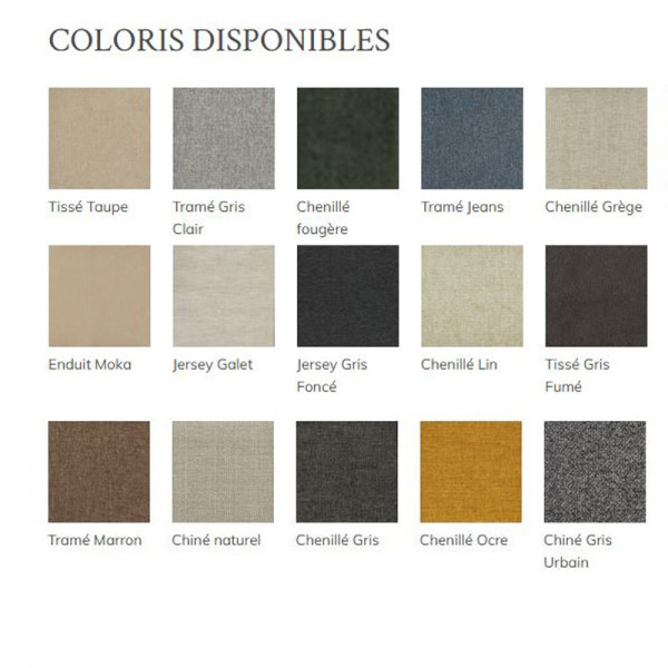 Sommier EPEDA Rotin Origines confort médium lattes multiplis - 17 tailles 15 coloris