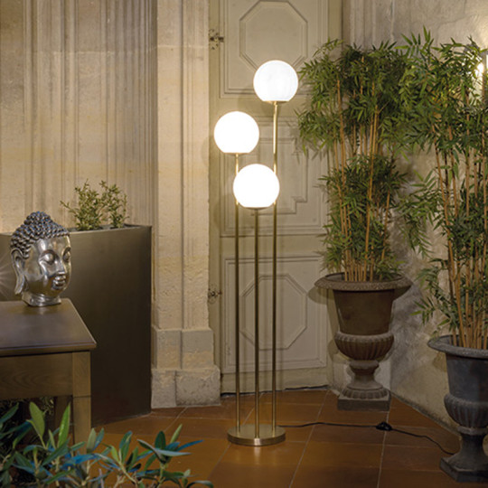 Lampadaire en laiton LD89 Casadisagne - 2 coloris