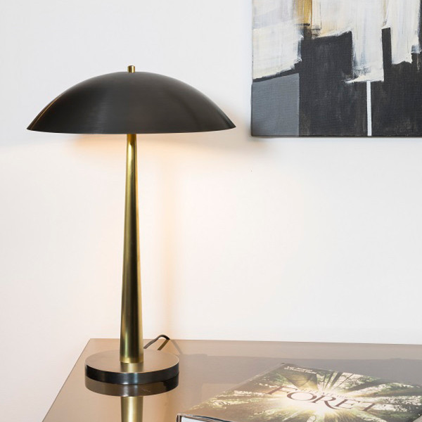 Lampe à poser en laiton L193 Casadisagne - 3 coloris