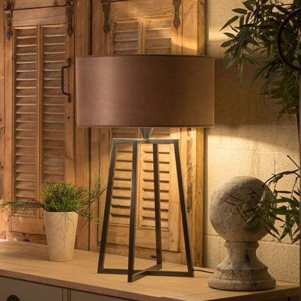 Lampe à poser en laiton L176 Casadisagne - 2 coloris